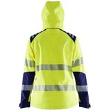 Blåkläder - 4791-2513 - Softshell Jack - High Vis Geel/Marineblauw
