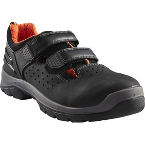 Blåkläder - 2449-0000 ELITE - Veiligheidssandaal - Zwart - PU - Klittenbandsluiting