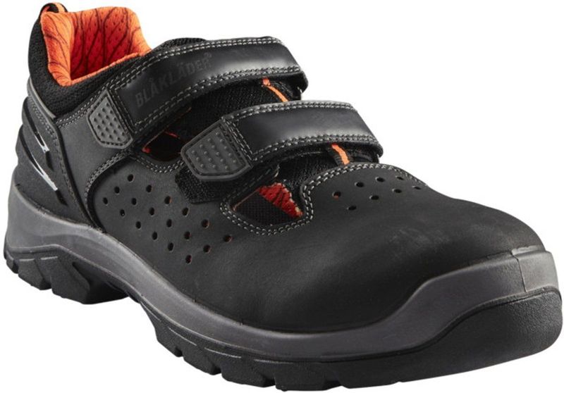 Blåkläder - 2449-0000 ELITE - Veiligheidssandaal - Zwart - PU-Materiaal