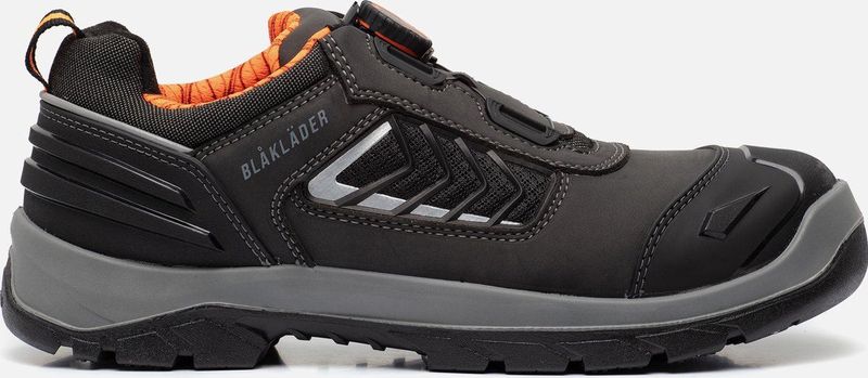 Blåkläder - 2451-0000 ELITE - Veiligheidsschoen - Zwart - Microvezel