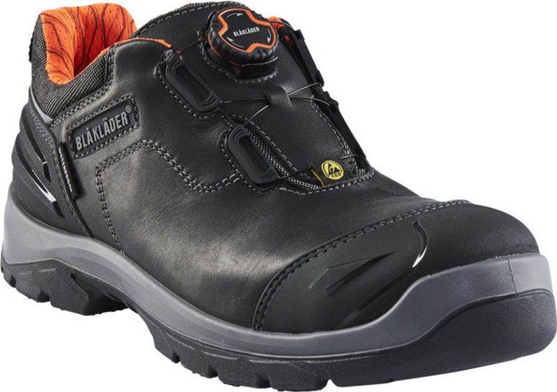 Blåkläder - 2454-0000 ELITE - Veiligheidsschoen - Zwart - Volnerfleer - TPU Verstevigd