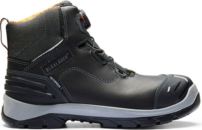 Blåkläder - 2455-0000 ELITE Hoge Veiligheidsschoen - Zwart - Volnerfleer