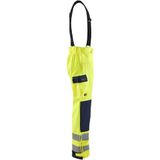 Blåkläder - 1313-2022 - Vlamvertragende Regenbroek - Geel/Marineblauw - High Vis