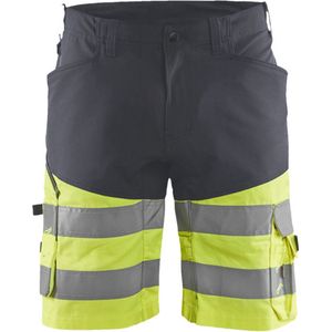 Blåkläder Short - High-Vis - Grijs/Geel - Stretch - CORDURA