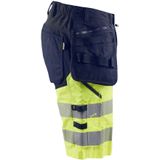 Blåkläder - 1596-1811 High Vis Short - Marine/High Vis Geel - CORDURA® Versterkt