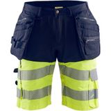 Blåkläder - 1596-1811 High Vis Short - Marine/High Vis Geel - CORDURA® Versterkt