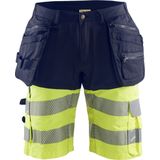 Blåkläder - 1596-1811 High Vis Short - Marine/High Vis Geel - CORDURA® Versterkt
