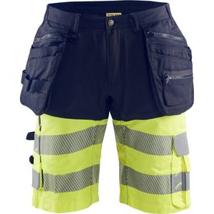 Blåkläder - 1596-1811 High Vis Short - Marine/High Vis Geel - CORDURA® Versterkt