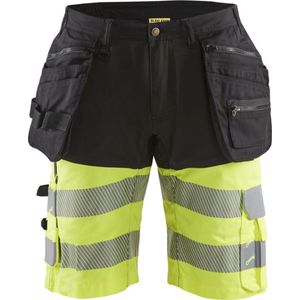 Blåkläder - 1596-1811 High Vis Short - Zwart/High Vis Geel - CORDURA®