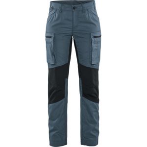 Blåkläder - Dames Service Werkbroek - Gevoelloos Blauw/Donkerblauw - Lichtgewicht Materiaal