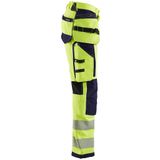 Blaklader High Vis werkbroek met 4-weg stretch 1997-1642 - High Vis Oranje/Marineblauw