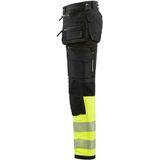 Blåkläder - 1993-1642 - Werkbroek - Marineblauw/Oranje - 4-Weg-Stretch