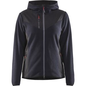 Blåkläder - 5941-2536 - Gebreid Damesjack - Donker Marineblauw/Zwart