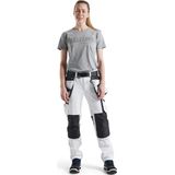 Blåkläder - 7179-1645 - Schildersbroek - Wit/Donkergrijs - 4-weg Stretch