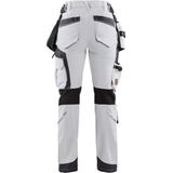 Blåkläder - 7179-1645 - Schildersbroek - Wit/Donkergrijs - 4-weg Stretch