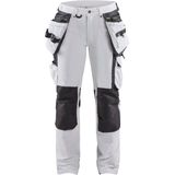 Blåkläder - 7179-1645 - Schildersbroek - Wit/Donkergrijs - 4-weg Stretch