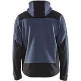 Blåkläder 5940-2536 Gebreid jack met softshell Gevoelloos blauw/Donkerblauw maat 4XL
