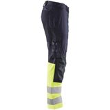 Blåkläder - 1787-1512 Werkbroek - Marine/High Vis Geel - Stretchmateriaal