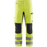 Blåkläder - 1788-1512 Werkbroek - High Vis Geel/Marineblauw - Stretchmateriaal