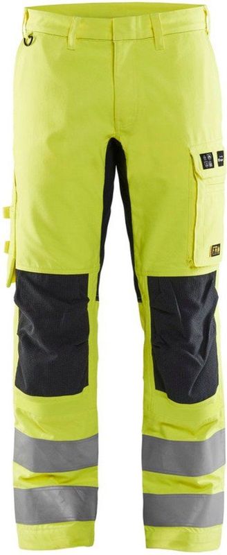 Blåkläder - 1788-1512 Werkbroek - High Vis Geel/Marineblauw - Stretchmateriaal
