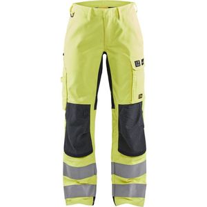 Blåkläder - 7191-1512 Werkbroek - High Vis Geel/Marineblauw - Vlamvertragend