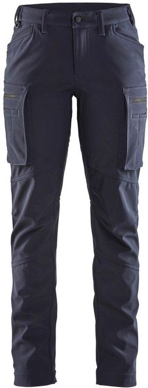 Blåkläder - 7177-2513 - Softshell Werkbroek - Donker Marineblauw - Stretchmateriaal