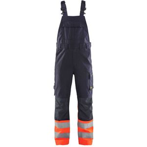 Blåkläder - 2888-1513 Bretelbroek - Marineblauw/Oranje - Inherent Vlamvertragend Materiaal