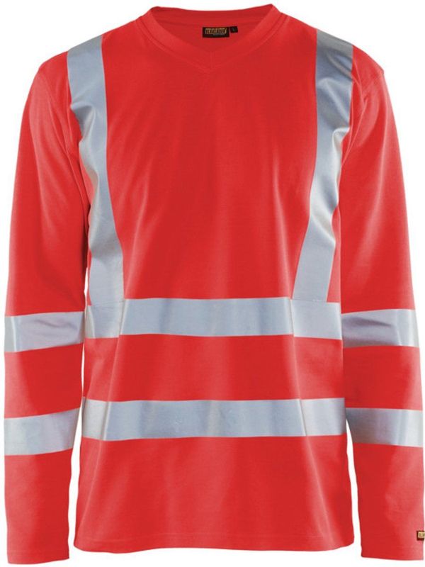 Blåkläder - 3381-1070 UV-T-shirt - High Vis - Rood - Katoen/Polyester