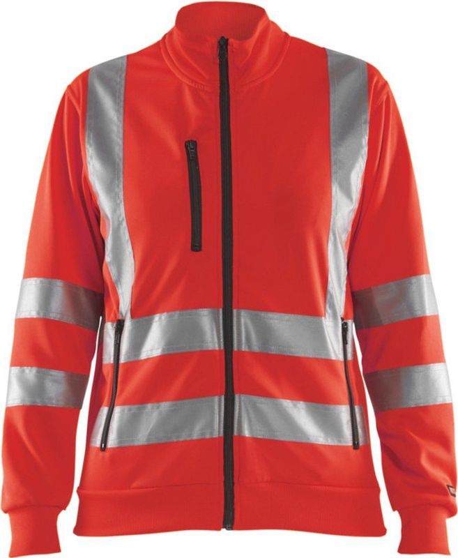 Blåkläder - 3308-1974 - Sweatshirt - Rood - High Vis