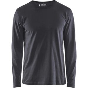 Blåkläder - T-Shirt - Lange Mouw - Grijs - 100% Katoen