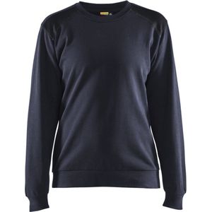 Blaklader Sweatshirt bi-colour Dames 3408-1158 - Donker marineblauw/Zwart - XXL