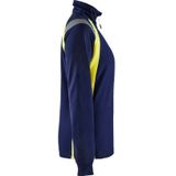 Blaklader - Dames Sweatshirt Halve Rits - Zwart - Katoen/Polyester