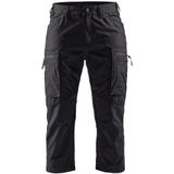 Blaklader Dames service piraatbroek met stretch 7129-1845 - Zwart