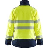 Blåkläder - 4917-1534 - Winterjas - High Vis Geel/Marineblauw