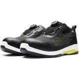 Blåkläder - 2442-0000 CRADLE - Veiligheidsschoen - Zwart/Medium Grijs - Textiel