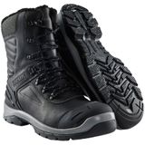 Blåkläder - 2456-0000 ELITE Winterschoen - Zwart - Leer - Wol/Polyester Voering