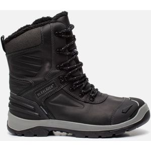 Blåkläder - 2456-0000 ELITE Winterschoen - Zwart - Leer - Wol/Polyester Voering