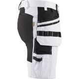 Blåkläder - 1911 Schildersshort - Stretch - Grijs - 92% Polyester, 8% Elastan