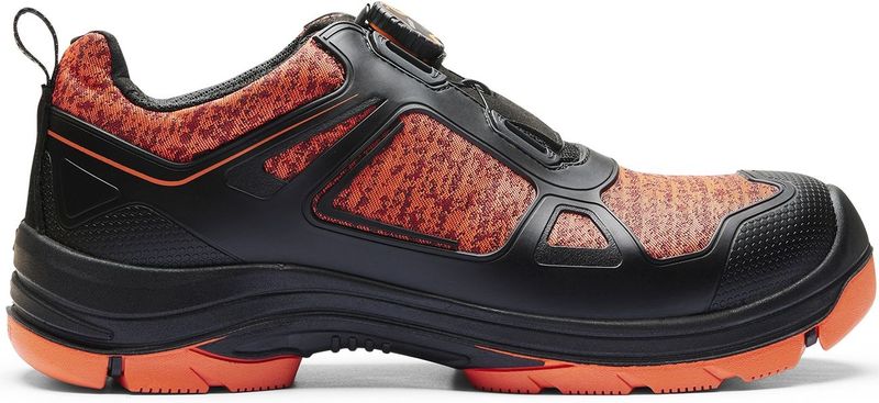 Blåkläder - 2471-0050 GECKO - Veiligheidsschoen - Oranje/Zwart - Gerecycled Materiaal