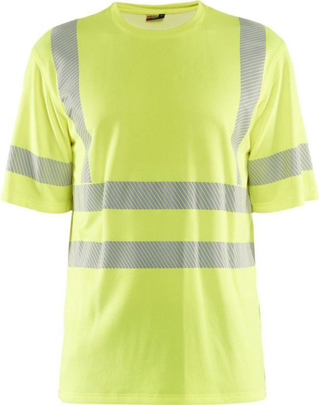 Blåkläder - 3522 T-shirt - High Visibility - Geel - 55% Polyester, 45% Polypropyleen