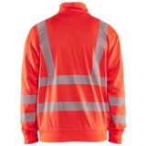 Blåkläder - 3564-2538 - High Vis Sweatshirt - Rood - 100% Polyester - EN ISO 20471 Klasse 3