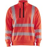 Blåkläder - 3564-2538 - High Vis Sweatshirt - Rood - 100% Polyester - EN ISO 20471 Klasse 3