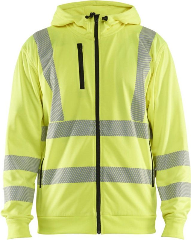 Blåkläder - 3565-2538 - High Vis Hoodie - Geel - Polyester - Klasse 3