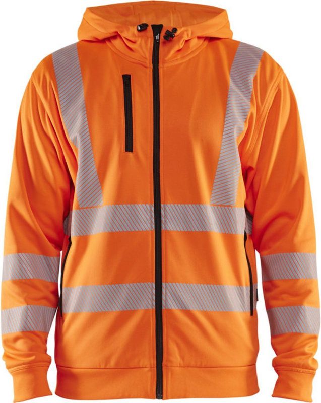 Blåkläder - 3565-2538 - High Vis Hoodie - Oranje - Polyester - Klasse 3