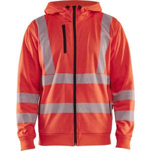 Blåkläder - 3565-2538 - High Vis Hoodie - Rood - Polyester - Klasse 3