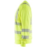 Blåkläder - 3562-2538 - High Vis Sweatshirt - Geel - 100% Polyester - Klasse 3
