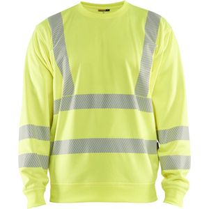Blåkläder - 3562-2538 - High Vis Sweatshirt - Geel - 100% Polyester - Klasse 3