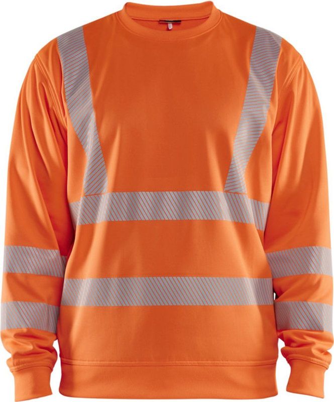 Blåkläder - 3562-2538 - High Vis Sweatshirt - Oranje - 100% Polyester