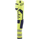 Blåkläder - 1197-1642 - High Vis Werkbroek - Geel/Marineblauw - 4-weg Stretch
