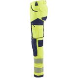 Blåkläder - 1197-1642 - High Vis Werkbroek - Geel/Marineblauw - 4-weg Stretch